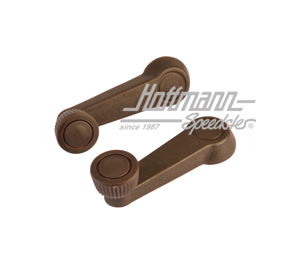 Manivelle de vitre, standard, brune | 321 837 581 A 90V | 020-2371-05