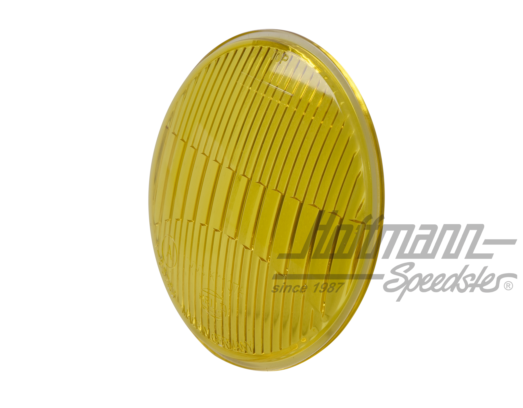 Verre, phare antibrouillard, Type 34, jaune                                                         