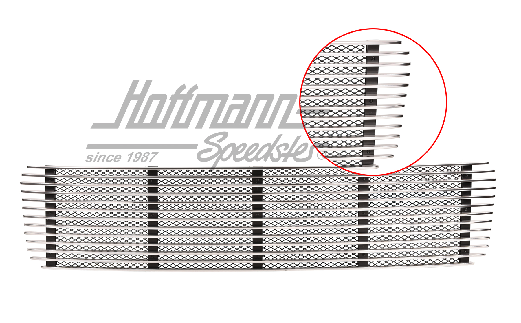 Grille de capot-moteur, 911, chromée, 72-73                                                         