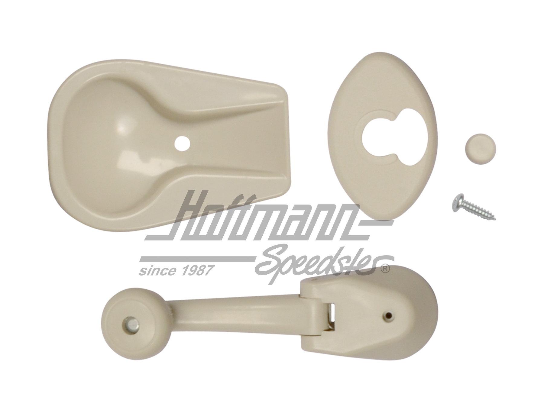 Jeu pour réparation, manivelle de toit ouvrant, beige | 253 877 453 KIT beige | 020-5503-04