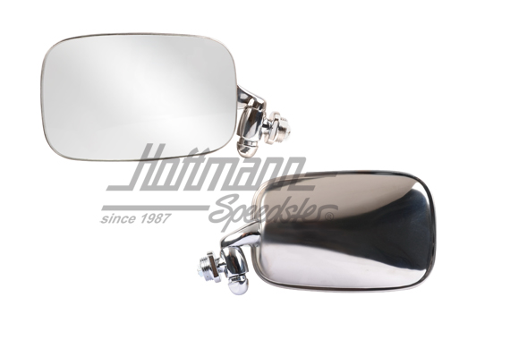 Rétroviseur extérieur, Karmann Ghia, 65-, gauche | 141 857 501 B | 060-6113-01