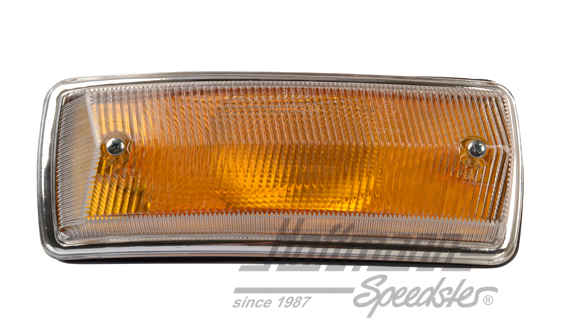 Clignotant, blanc/orange/chromé, 67-72, droite | 211 953 004 | 097-2055-12