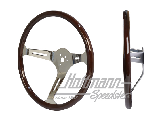 Volant en bois (foncé), Empi, 380/23mm | 79-4022-7 | 020-3280-26