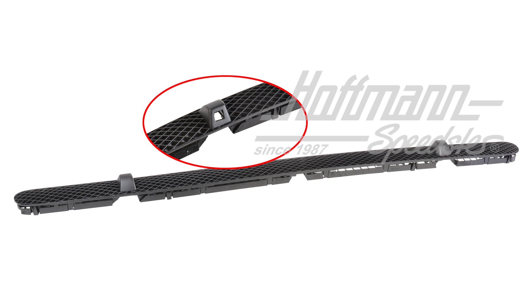 Grille, capot moteur, 96-03 (long) | 701 819 044  01C | 408-6380