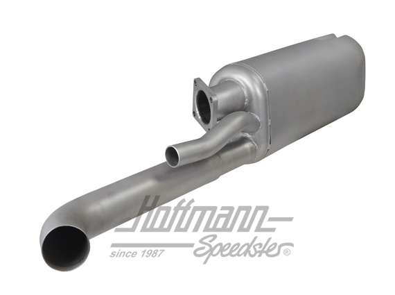 Silencieux, inox, système bypass, 75-77                                                             