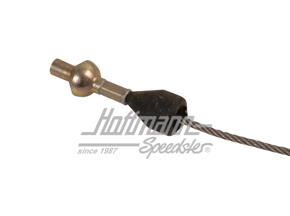 Câble d'accélérateur, 766mm, Golf 2 GTI/16V                                                         