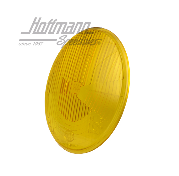 Verre de phare, H4, Hella, 67-73, jaune                                                             