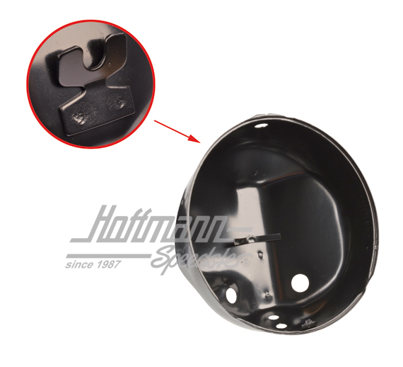 Boîtier de phare, 911, 73-86, gauche | 911 503 015 02 | 590-0011