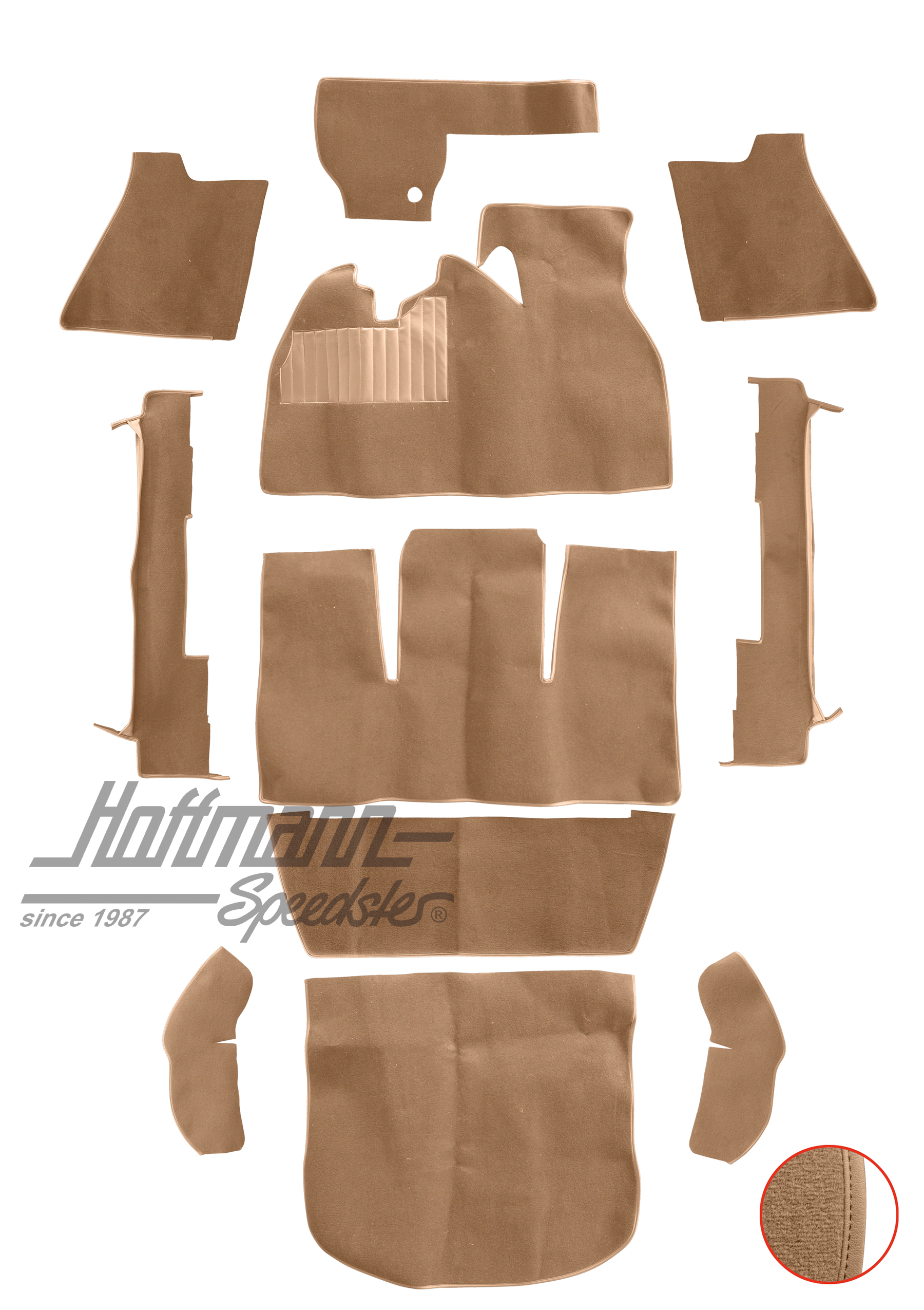 Kit moquettes, Cox Berline, 1302, beige |  | 026-5625