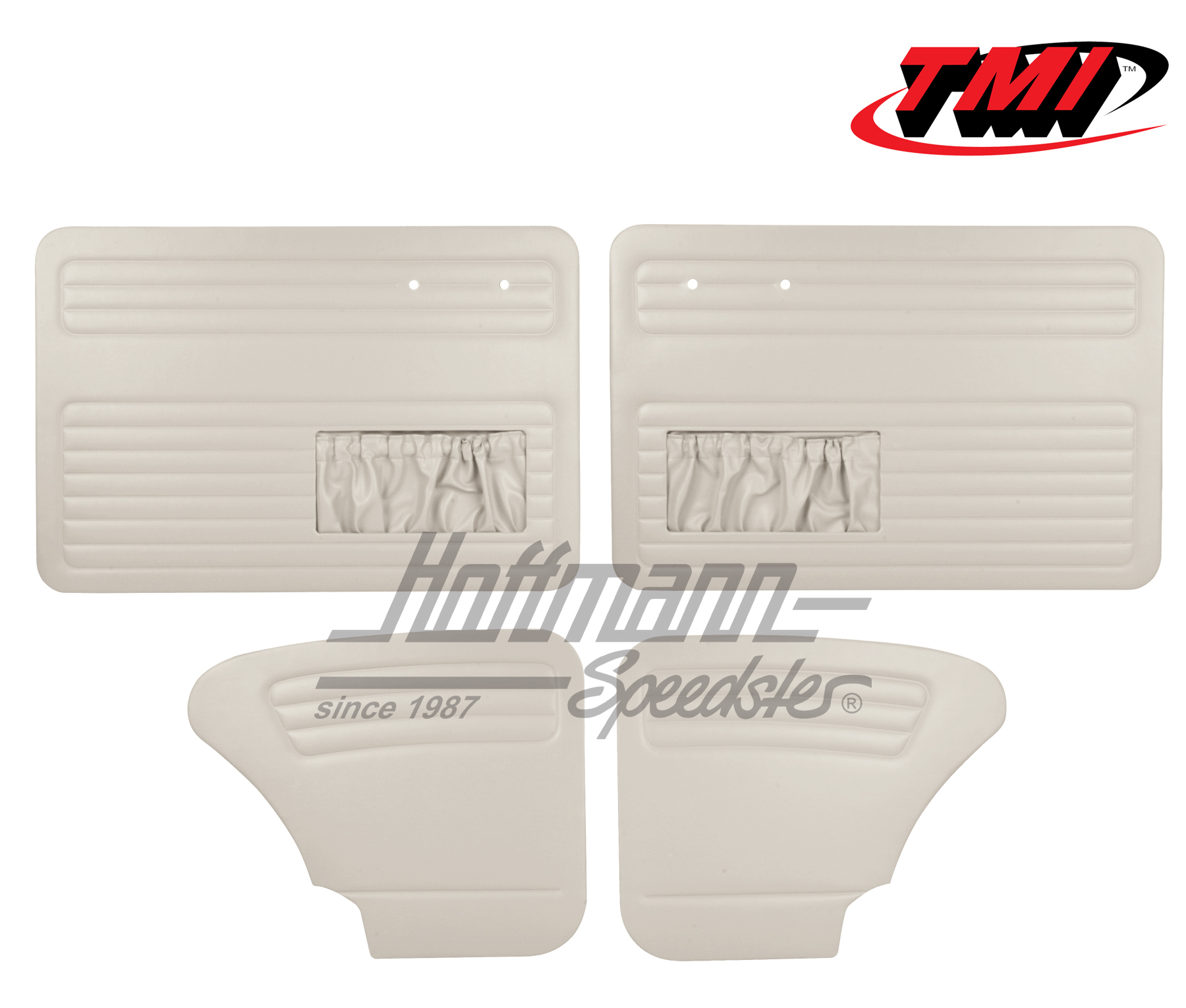 Panneaux de portes, Cox Berline, 64-66, blancs | 10-1128-20 | 055-7510