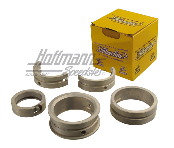 Coussinets de vilebrequin, 0.50/0.50/collar std. 22mm, acier | 111 198 475 | 010-0143-50