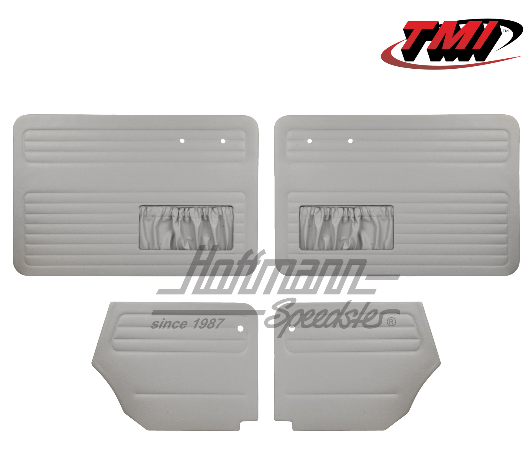 Panneaux de portes, Cox Cabriolet, 64-66, gris | 10-1328-16 | 055-7563