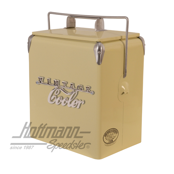Glacière, Vintage Cooler, crème | AAC079VC | 021-2400-14