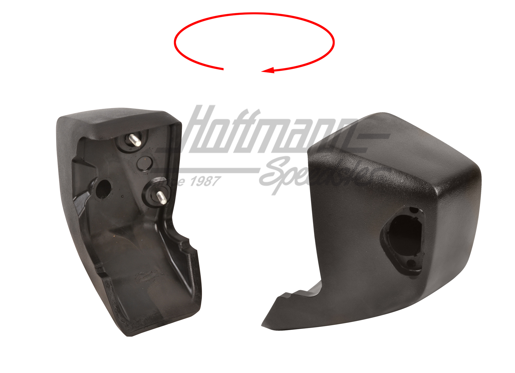 Butoir de pare-chocs, arrière, 74-83, droite                                                        