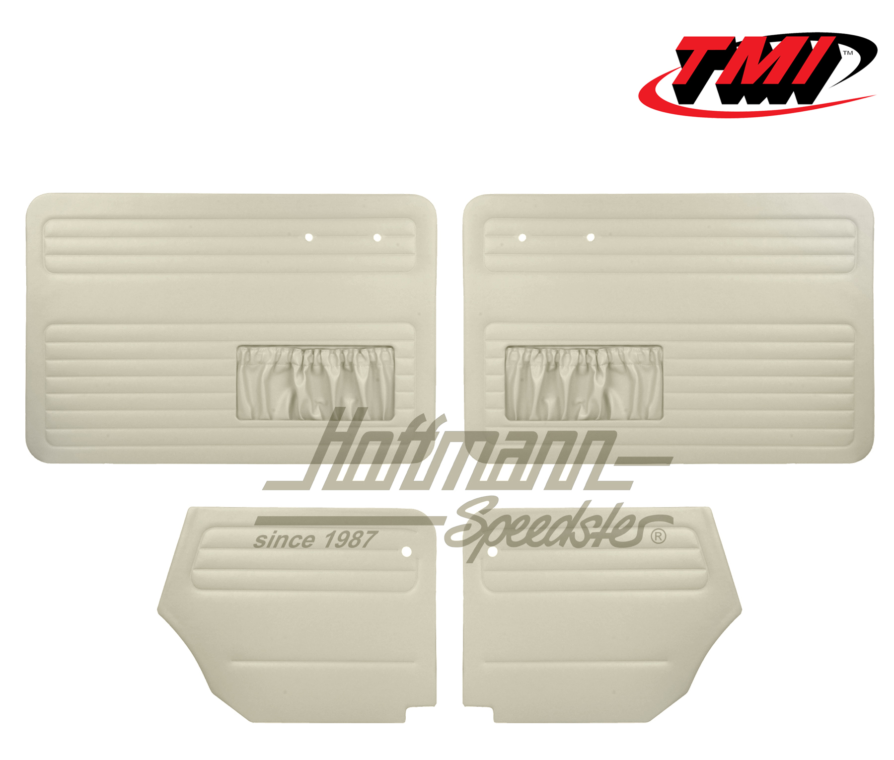 Panneaux de portes, Cox Cabriolet, 64-66, blanc cassé | 10-1328-15 | 055-7564