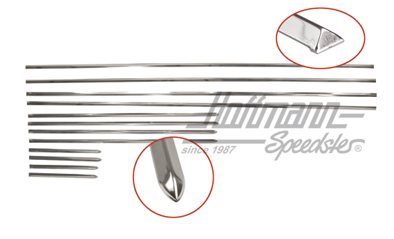 Jeu de baguettes, Karmann Ghia, 8.59-7.65 | 141 898 499 | 060-6048