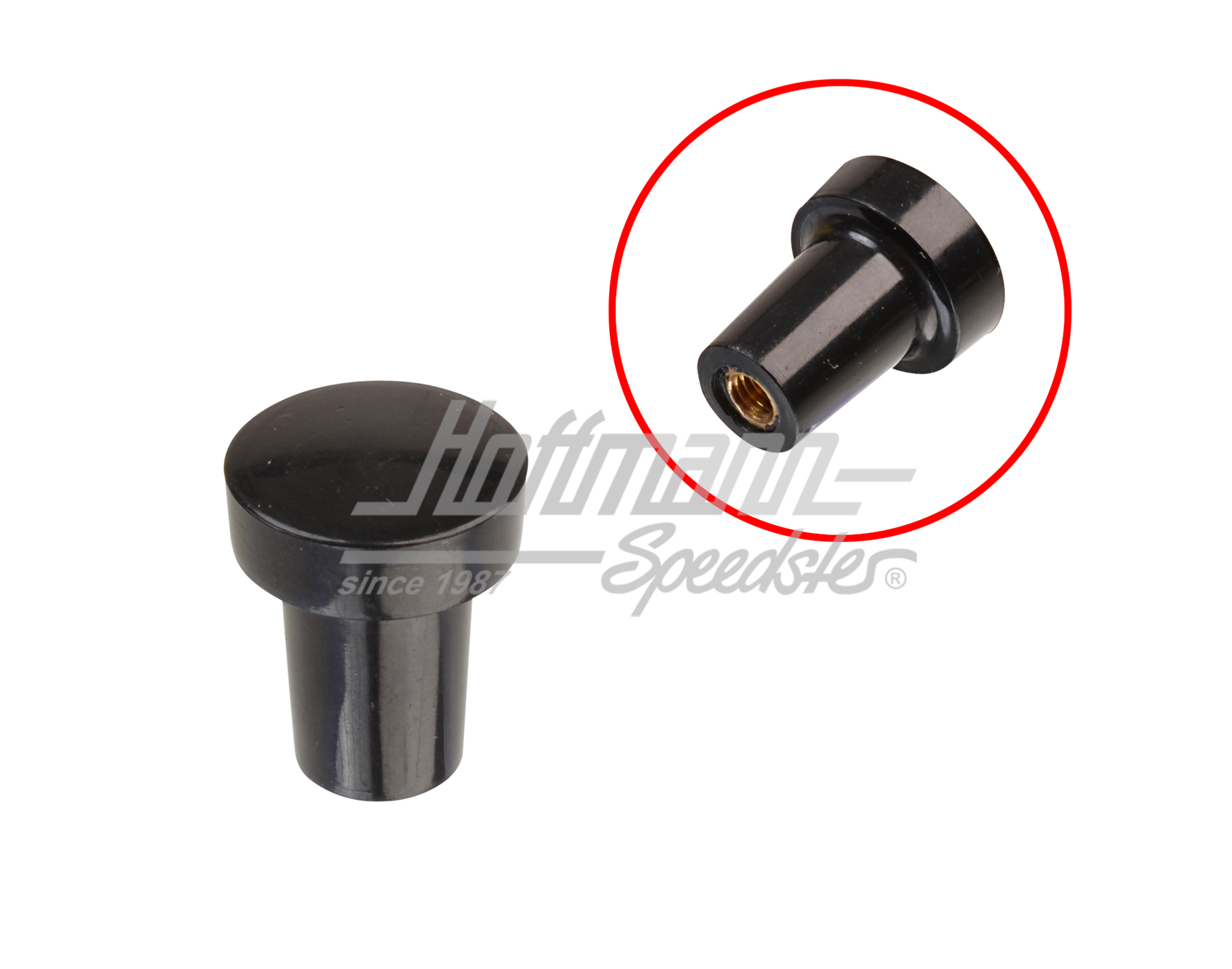 Bouton, commutateur d'essuie-glace, noir                                                            