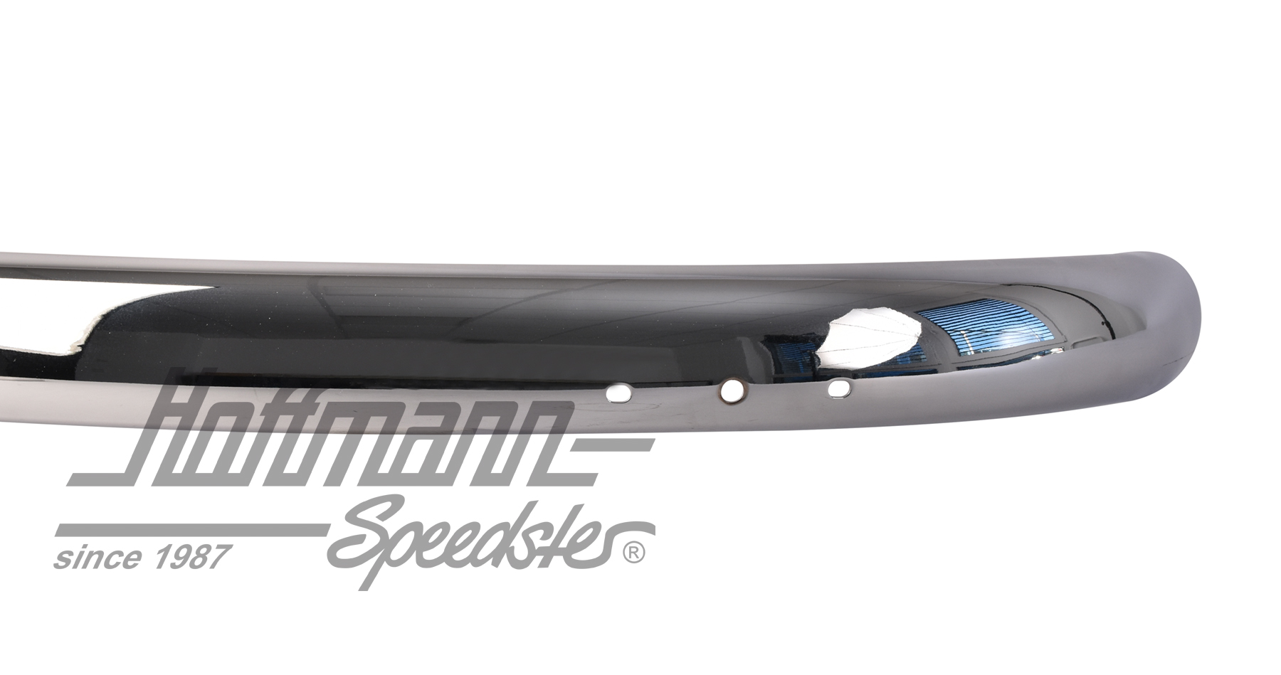 Pare-chocs, modèle simple lame, arrière, inox, chromé | 113 707 311 A | 020-3060-15