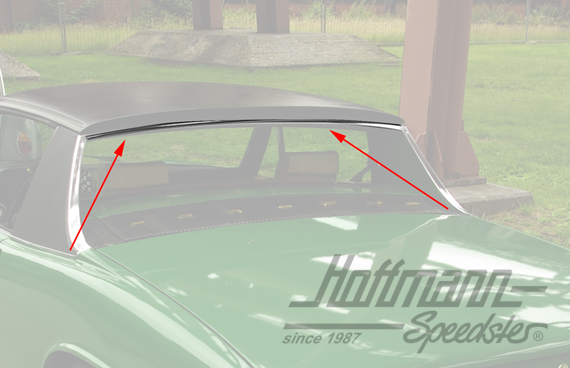 Moulure, arceau Targa
, en haut, 914                                                               